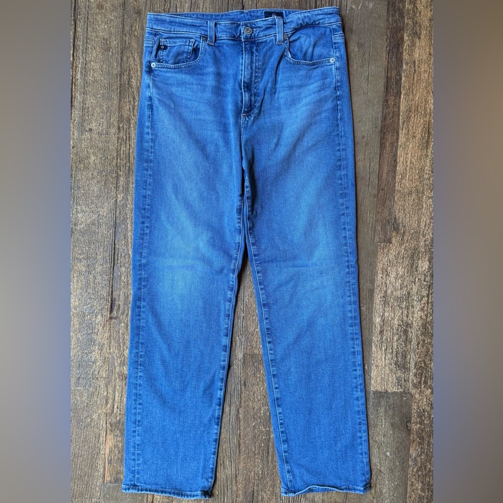 AG Adriano Goldschmied Sadie High Rise Straight Jeans Size 30 - Picture 4 of 8
